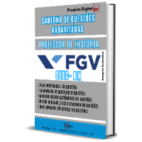 Imagem do produto CADERNO DE QUESTÕES GABARITADAS : PROFESSOR DE HISTÓRIA SEEC RN, FGV