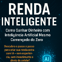 Imagem do produto RENDA INTELIGENTE Como Ganhar Dinheiro com Inteligência Artificial Mesmo Començado do Zero