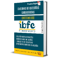 Imagem do produto CADERNO DE QUESTÕES GABARITADAS: ENFERMEIRO, IBFC 2023