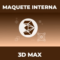 Imagem do produto Maquete Interna com 3Ds Max  + Bônus