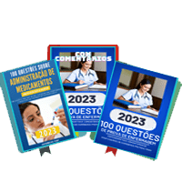 Imagem do produto COMBO - 3 EBOOKS COM QUESTÕES DE PROVAS DE ENFERMAGEM 2023