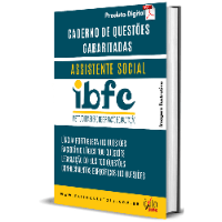 Imagem do produto CADERNO DE QUESTÕES GABARITADAS: ASSISTENTE SOCIAL, IBFC