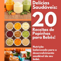 Imagem do produto As 20 melhores Receitas de Papinhas Nutritivas e Criativas para seu Bebê