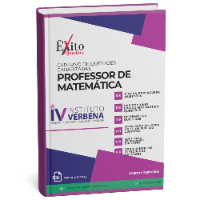 Imagem do curso CADERNO DE QUESTÕES GABARITADAS : PROFESSOR DE MATEMÁTICA INSTITUTO VERBENA