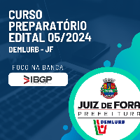 Imagem do produto Curso Preparatório - DEMLURB JF | Edital 05/2024