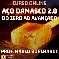 Imagem do produto Curso de Aço Damasco 2.0 - Do Zero ao Avançado + BÔNUS