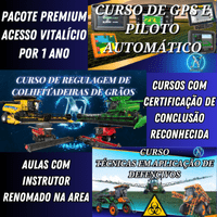Imagem do produto PACOTE PREMIUM OPERADOR DE MÁQUINAS AGRÍCOLAS