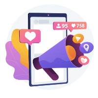 Imagem do produto Engajamento nas redes sociais
