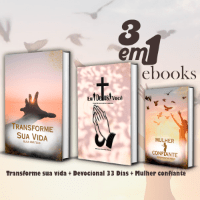 Imagem do produto E-books 3 em 1 Transforme sua vida