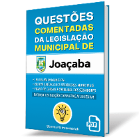 Imagem do produto Questões Comentadas da Legislação Municipal de JOAÇABA