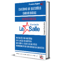 Imagem do produto CADERNO DE QUESTÕES GABARITADAS: NUTRICIONISTA LA SALLE