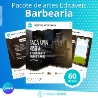 Imagem do produto ARTE PARA BARBEARIA (CANVA)