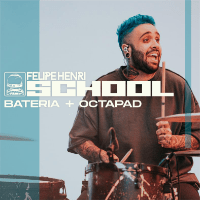 Imagem do curso Felipe Henri SCHOOL - Bateria + Octapad