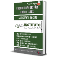 Imagem do produto CADERNO DE QUESTÕES GABARITADAS: ASSISTENTE SOCIAL, INSTITUTO CONSULPLAN