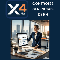 Imagem do produto X4Plan - Turbine o RH da sua Empresa com o KIT de Planilhas Inteligentes para Controle Gerencial de RH. Gestão de Folha de Pagamento, Férias e Modelo de Avaliação de Desempenho.