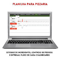 Imagem do produto Planilha para controle de pizzarias
