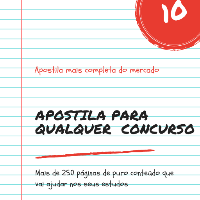 Imagem do produto Apostila completa para qualquer concurso 1.2