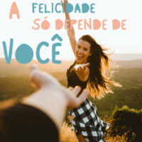 Imagem do produto A FELICIDADE DEPENDE DE VOCÊ