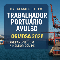 Imagem do curso Preparatório OGMOSA 2026 – Torne-se Trabalhador Portuário Avulso