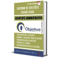 Imagem do curso CADERNO DE QUESTÕES GABARITADAS: ASSISTENTE ADMINISTRATIVO,  OBJETIVA CONCURSOS