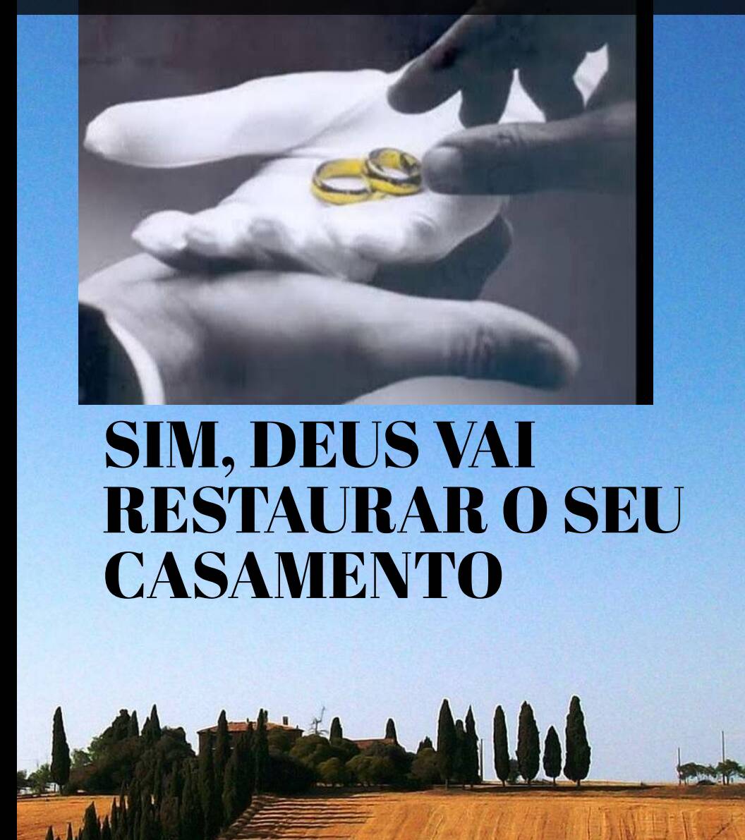 Imagem do curso Sim, DEUS vai restaurar seu casamento