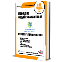 Imagem do curso MÓDULO DE QUESTÕES GABARITADAS: ASSISTENTE ADMINISTRATIVO SEE PE 2022