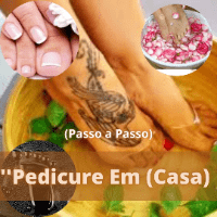 Imagem do produto (OGuia Iniciante / Aprenda Fazer Unhas Dos Pés) 10 Passos + Esfoliante  Receita Caseirinha