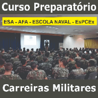 Imagem do curso Curso Preparatório para Carreiras Militares da ESA - AFA - EN - EsPCEx
