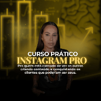 Imagem do curso Instagram Pro: Pra quem está cansado de ver os outros criando conteúdo e conquistando os clientes que poderiam ser seus.