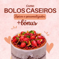 Imagem do curso Bolos Caseiros: Tipicos e personalizados
