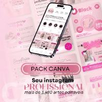Imagem do curso +3.480 artes editaveis no canva