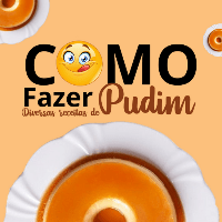 Imagem do produto Como fazer pudim, diversas receitas de pudim