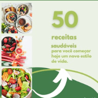 Imagem do produto 50 Receitas saudáveis fitness coma e seja feliz!