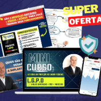 Imagem do curso SUPER OFERTA - PACOTE COM TRENAMENTOS + CURSO ONLINE LGPD (15 MÓDULOS) + BÔNUS SURPRESA