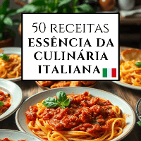 Imagem do produto E-book com mais de 50 receitas da culinária italiana