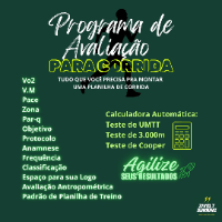 Imagem do produto PROGRAMA DE AVALIAÇÃO PARA CORRIDA