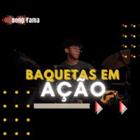 Imagem do produto Baquetas em ação - Tocar bateria