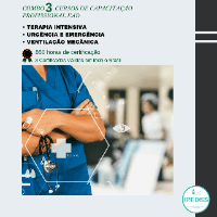 Imagem do produto COMBO 3 CURSOS: TERAPIA INTENSIVA; URGÊNCIA E EMERGÊNCIA; VENTILAÇÃO MECÂNICA