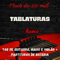Imagem do produto TABLATURA PARA GUITAR PRÓ (+ de 30 mil)