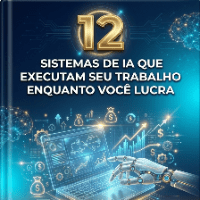 Imagem do curso 12 Sistemas de IA que facilita seu trabalho enquanto você lucra