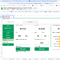 Imagem do produto Planilha de Precificação para Confeitarias em Google 7.0