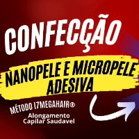 Imagem do produto Confecção Nanopele Adesiva - Método i7MegaHair - Profissão Mega Lucrativa