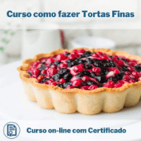 Imagem do produto Curso de como fazer Tortas Finas