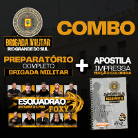 Imagem do curso Preparatório Brigada Militar do Rio Grande do Sul + APOSTILA IMPRESSA