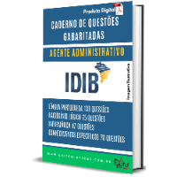 Imagem do produto CADERNO DE QUESTÕES GABARITADAS: AGENTE ADMINISTRATIVO, BANCA IDIB