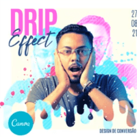 Imagem do curso Canva edições Drip Efect