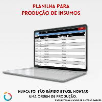 Imagem do produto Planilha para Ordem de Produção Insumos