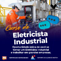 Imagem do curso Curso Eletricista Industrial