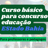 Imagem do curso Curso básico para concurso da educação básica - professor e pedagogo - SEC BAHIA