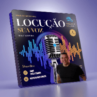 Imagem do produto Locução Sua Voz, Sua Carreira Domine Protools, Adobe Audition e FL Studio para se tornar um locutor profissional. Aulas práticas, milhares de efeitos em MP3 e um eBook com 200 spots prontos para você se destacar no mercado!